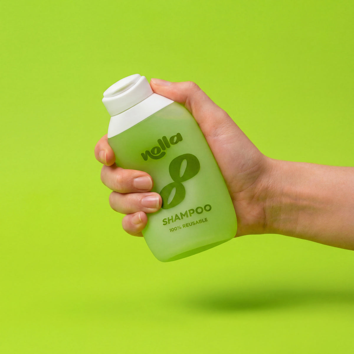 Flacon de shampoing rechargeable - Vert