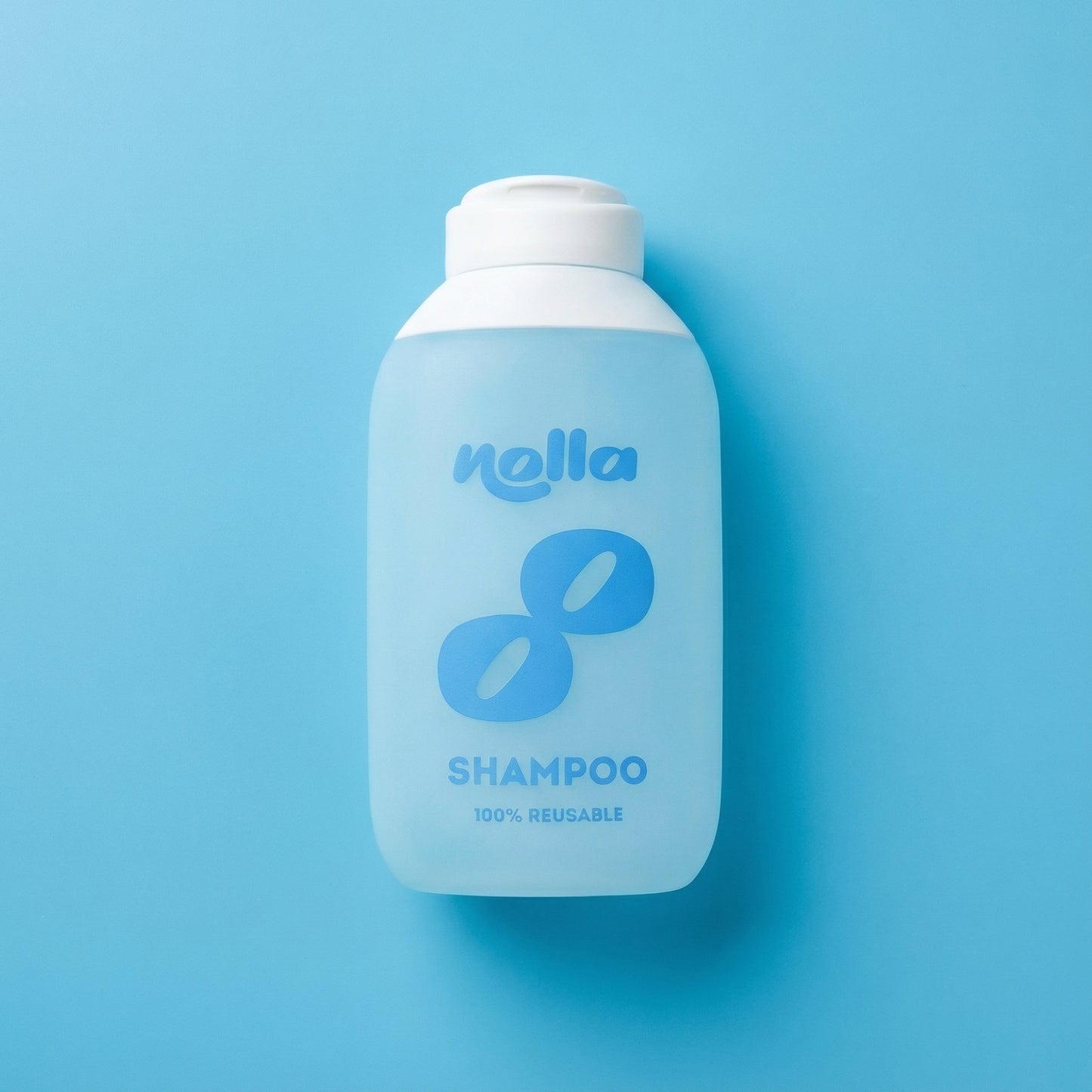 Flacon de shampoing rechargeable - Bleu clair