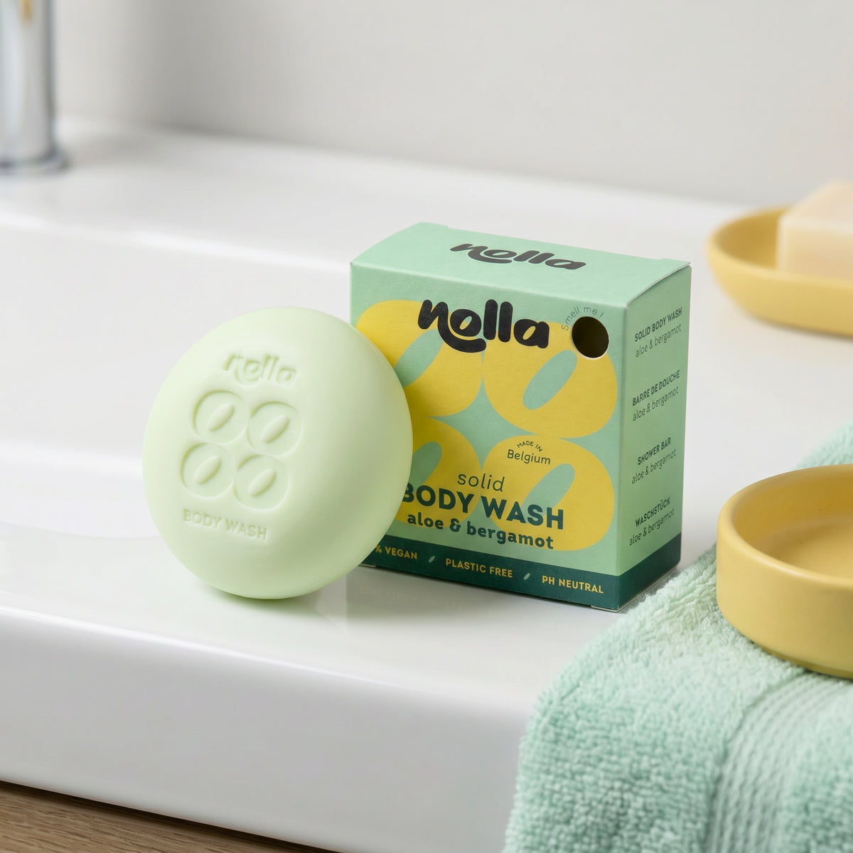 Solid soap - Aloe & Bergamot