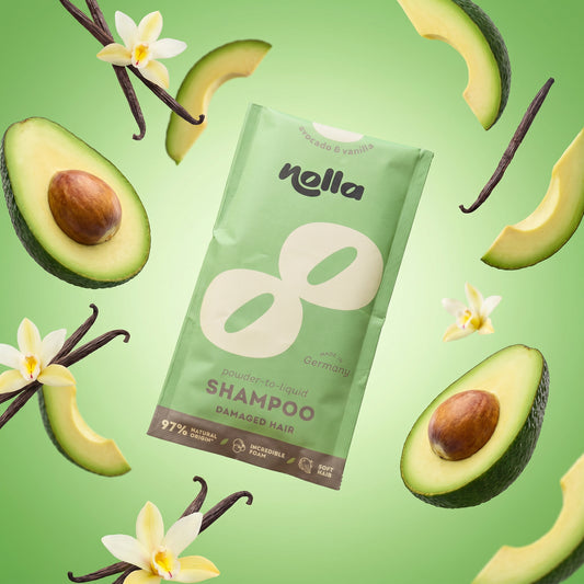 Shampoing à dissoudre - Avocat & Vanille