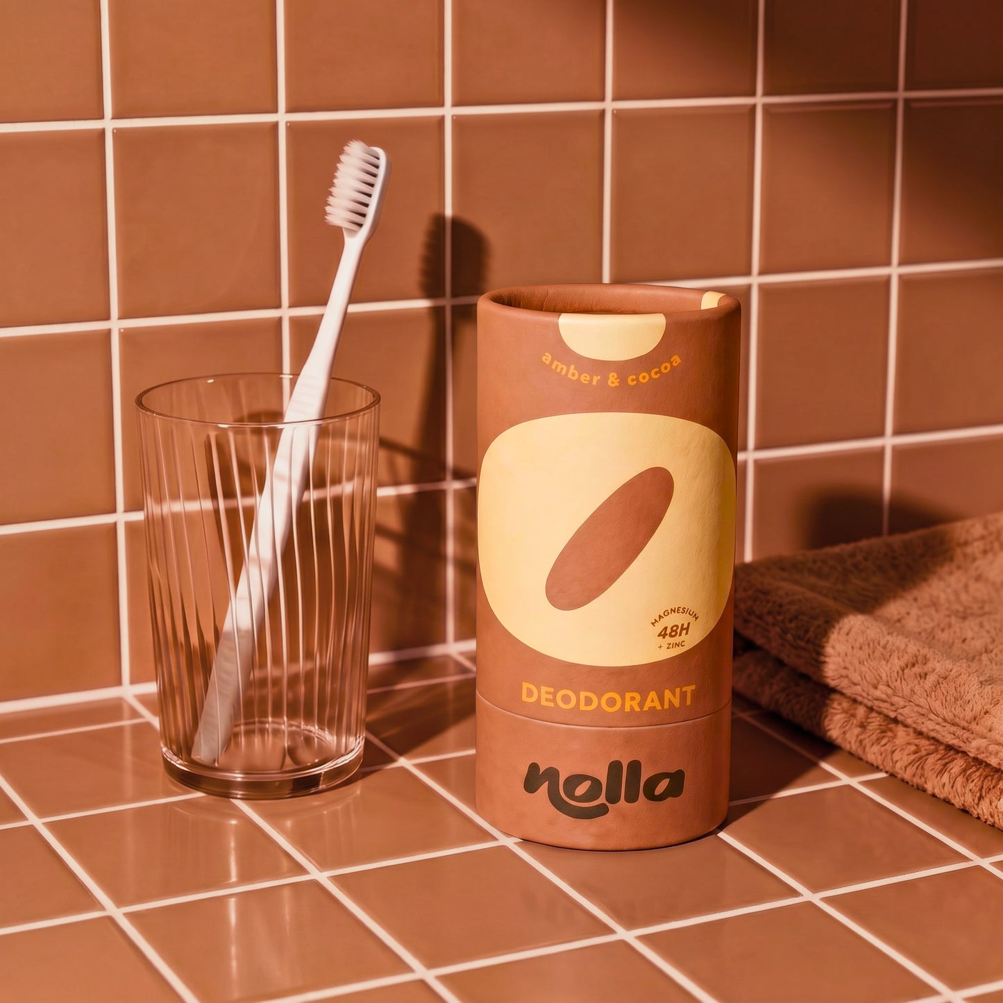 Déodorant naturel - Ambre & Cacao