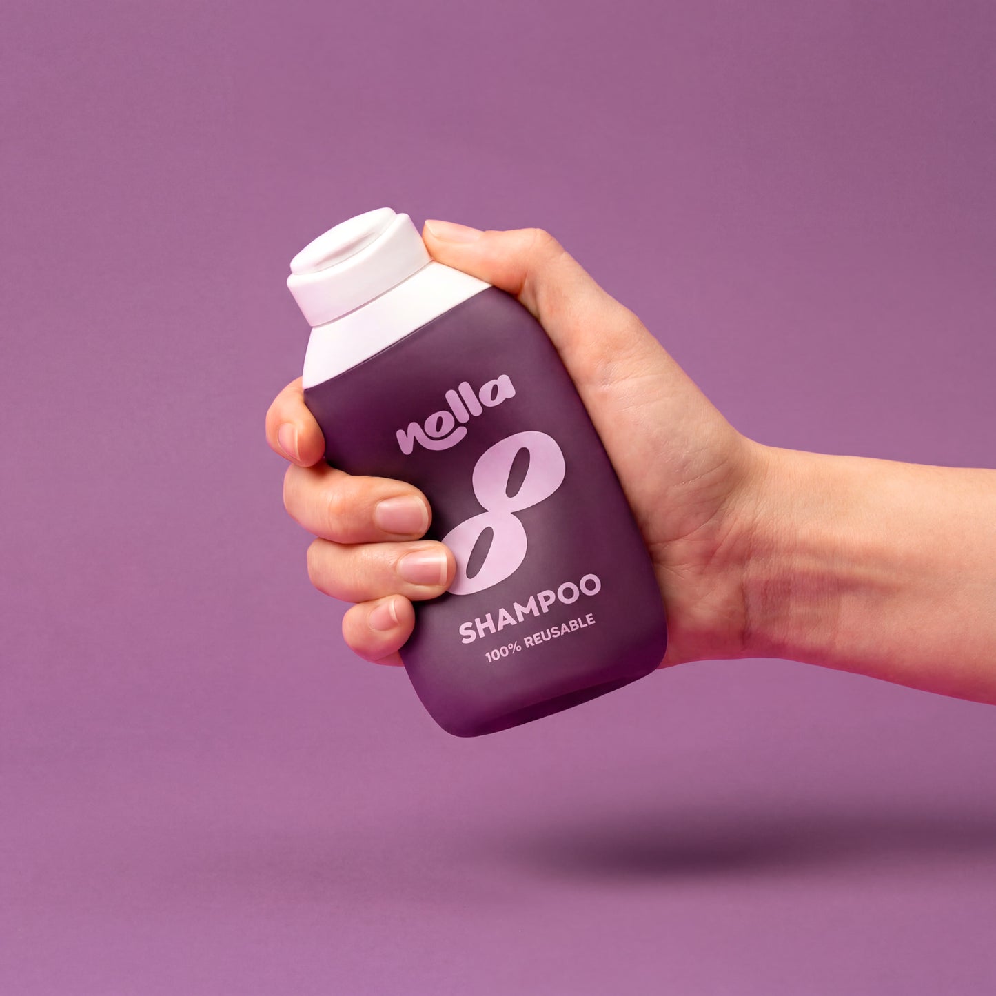 Flacon de shampoing rechargeable - Violet
