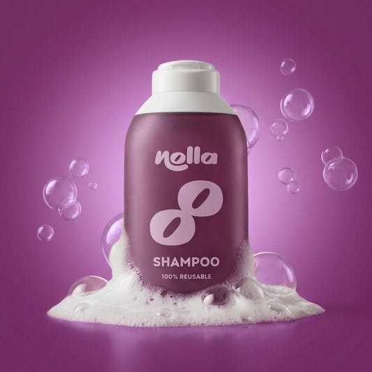 Flacon de shampoing rechargeable - Violet