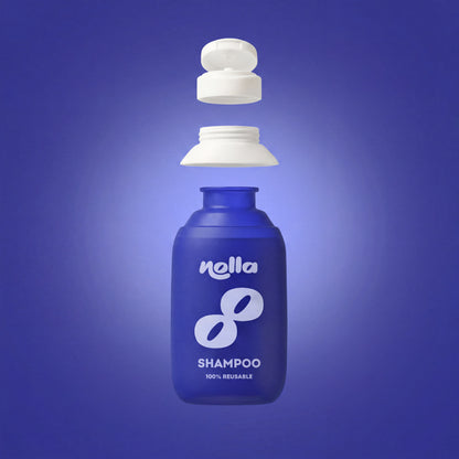 Refillable shampoo bottle - Dark blue