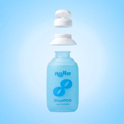 Flacon de shampoing rechargeable - Bleu clair