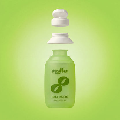 Flacon de shampoing rechargeable - Vert