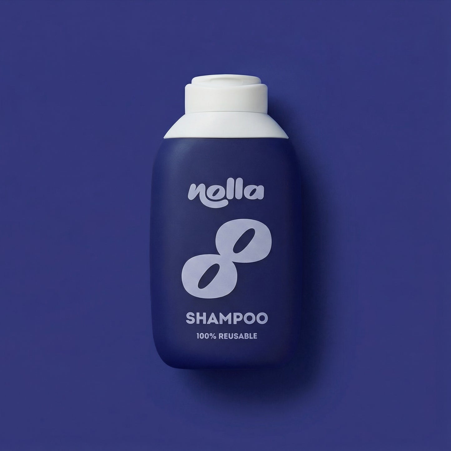 Flacon de shampoing rechargeable - Bleu foncé