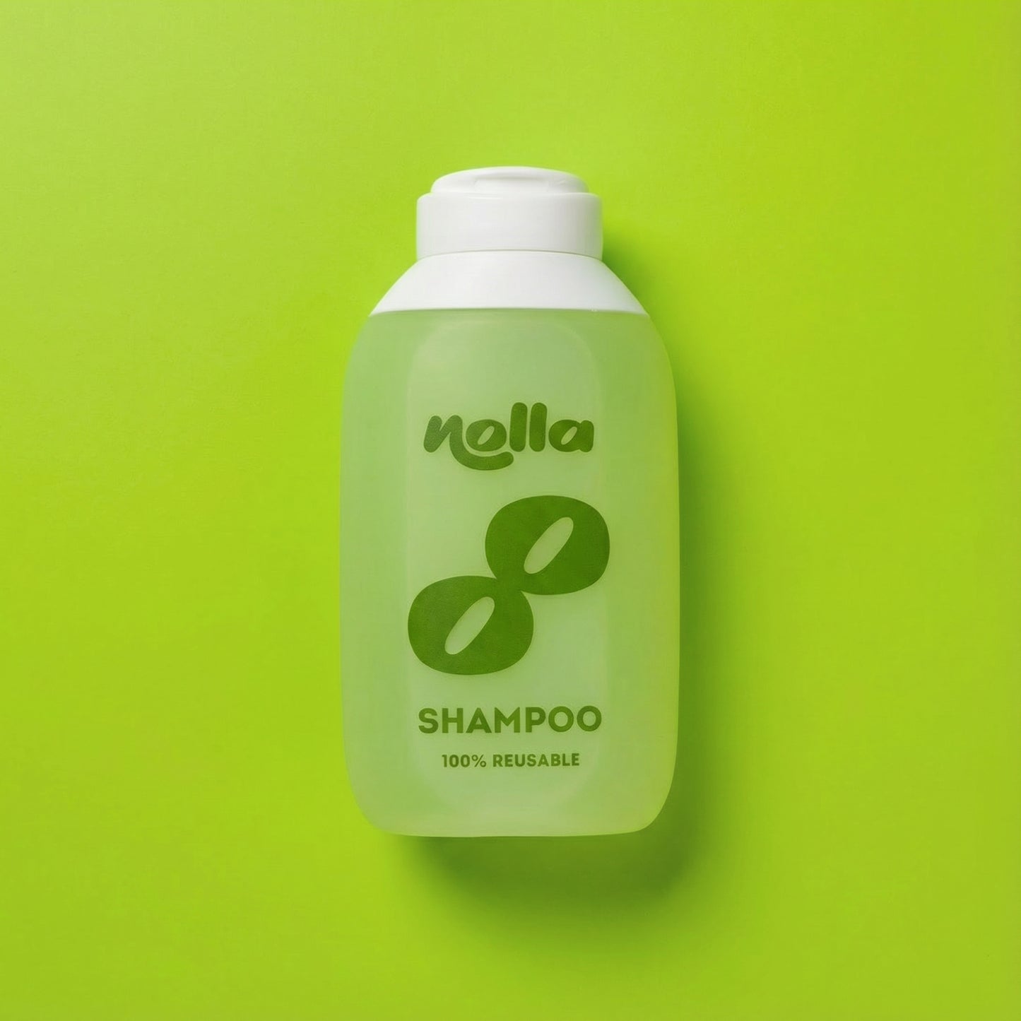 Flacon de shampoing rechargeable - Vert