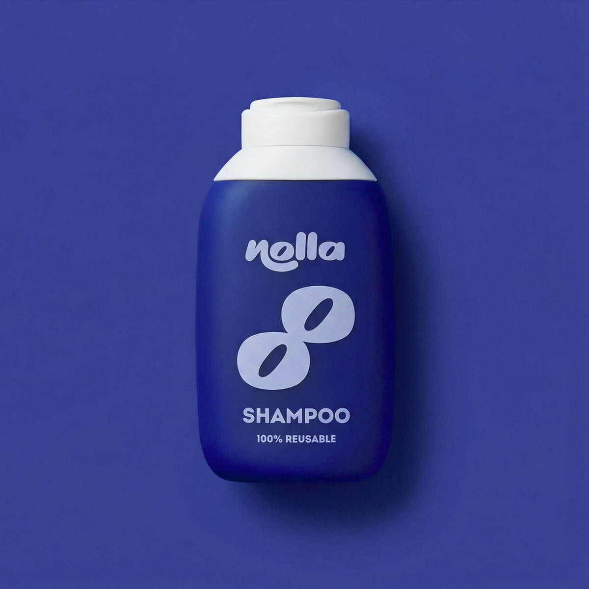 Refillable shampoo bottle - Dark blue
