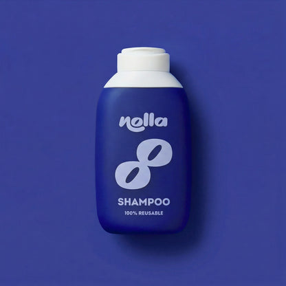Refillable shampoo bottle - Dark blue