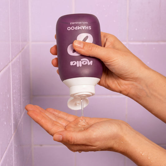 Flacon de shampoing rechargeable - Violet